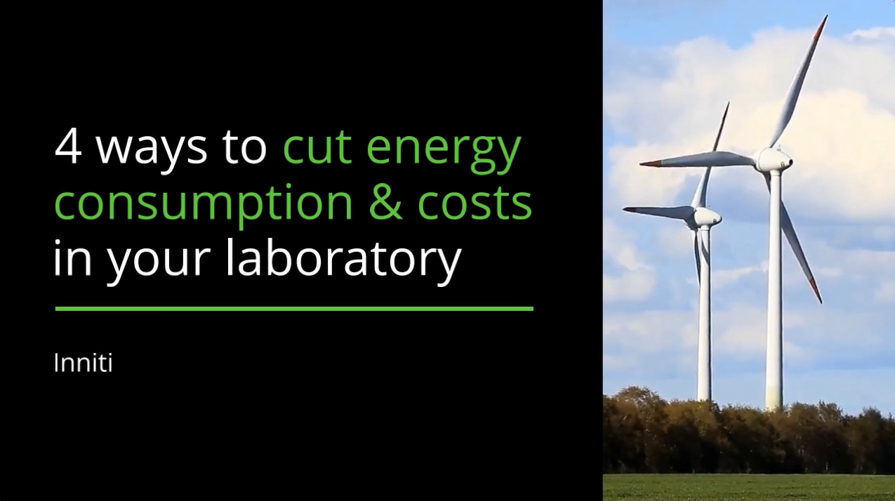 4 ways to cut energy consumption & costs in your laboratory
